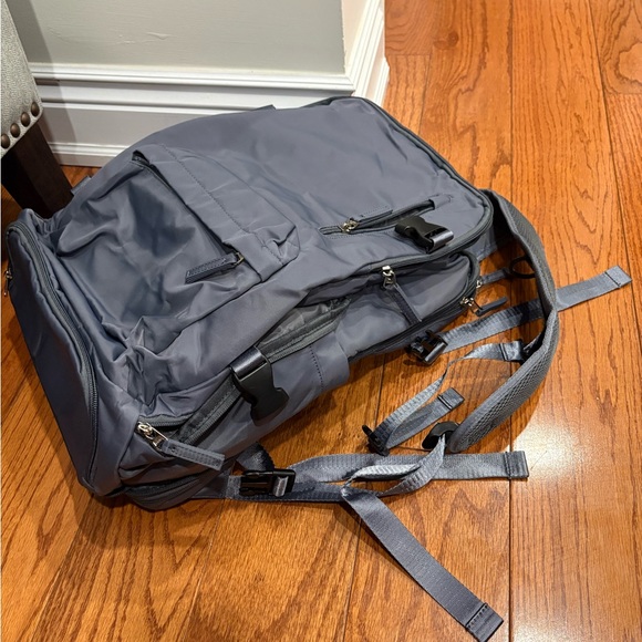 Gray Men's Backpack - Picture 2 of 3